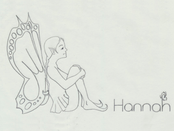 Bleistiftzeichnung als Vorlage für die Gravur