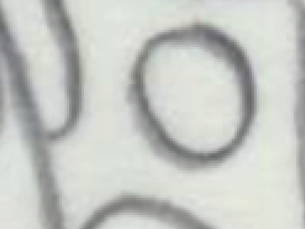 Details der Bleistiftzeichnung